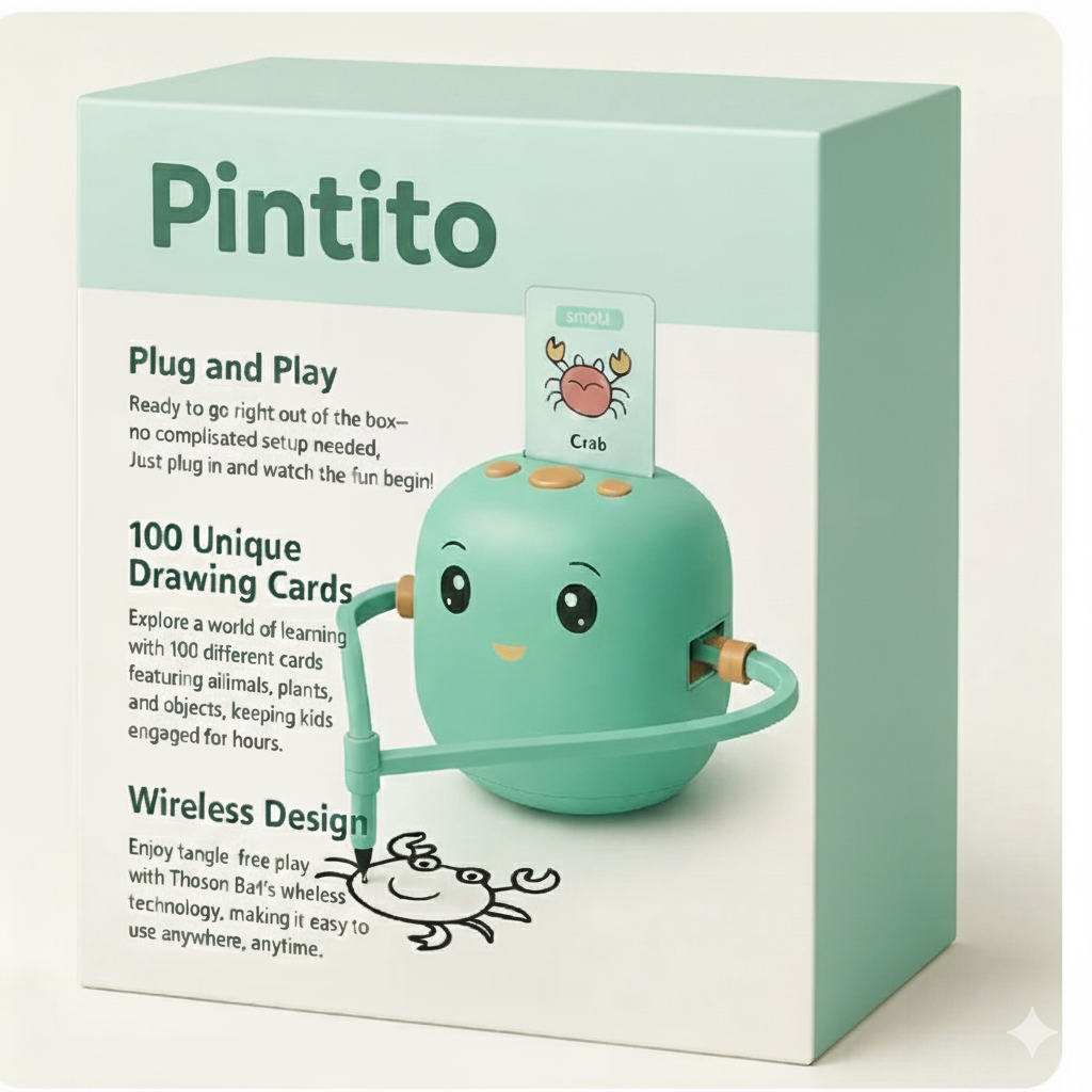 Pintito - El robot que enseña dibujando