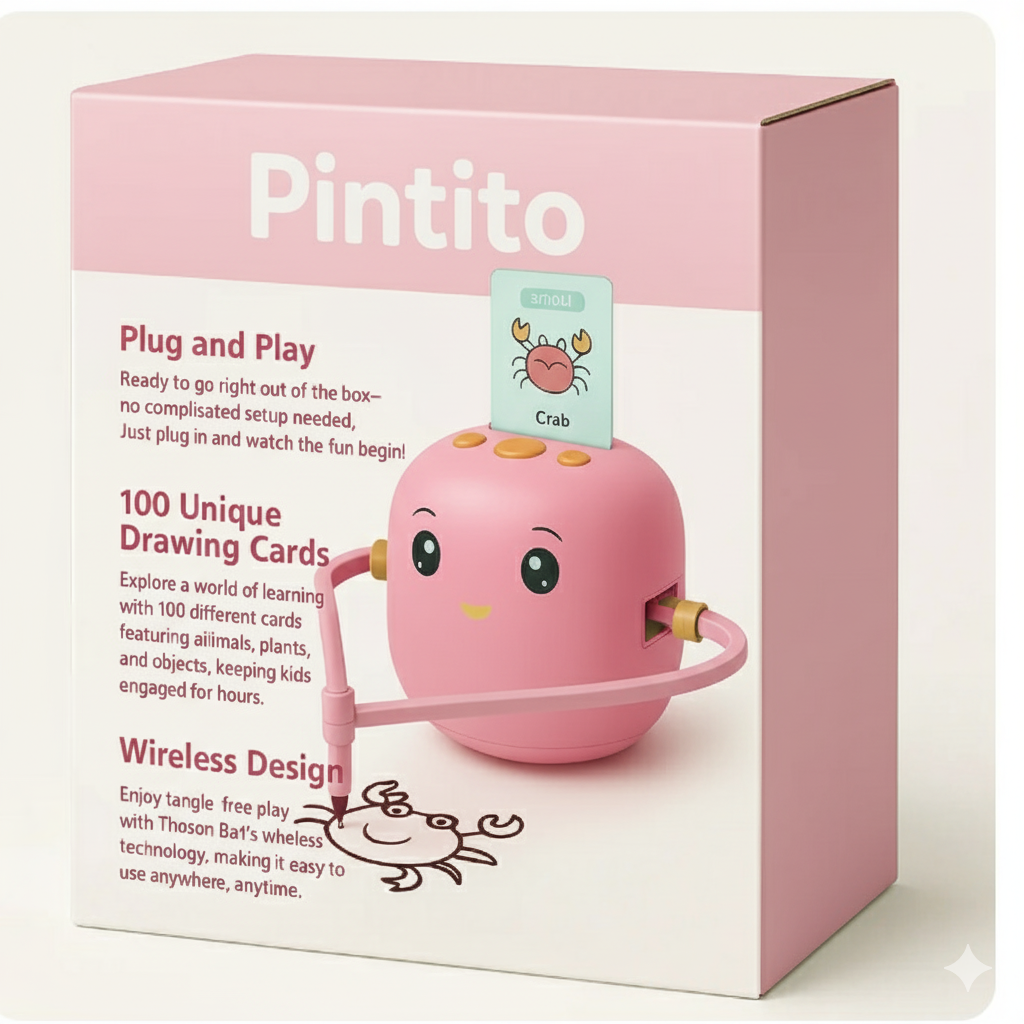 Pintito - El robot que enseña dibujando